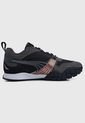Tenis Lifestyle Negro-Gris-Oro Rosa Puma Kyron Wild Beats de Puma