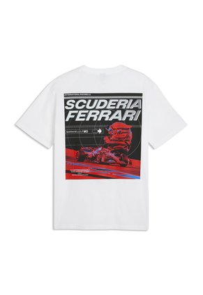 Camisa Deportiva Puma Originales Ferrari Speed Blanco Hombre