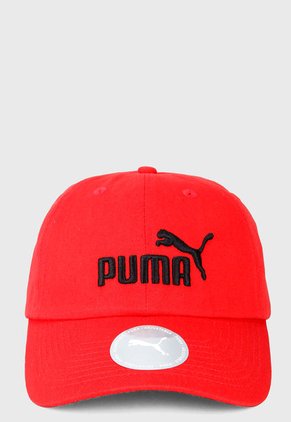 Gorra Rojo-Negro Puma Essentials