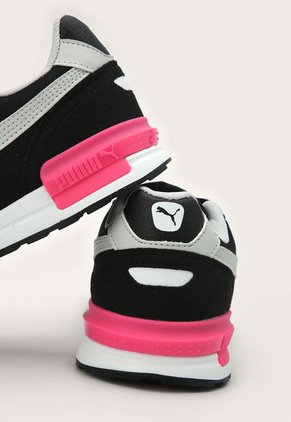 Tenis Lifestyle Negro-Gris-Fucsia Puma Graviton