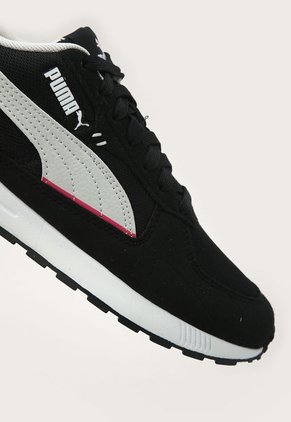 Tenis Lifestyle Negro-Gris-Fucsia Puma Graviton