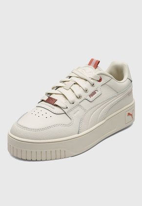 Tenis Lifestyle Beige-Rosa PUMA CARINA STREET LUX