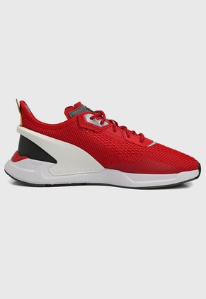 Tenis Lifestyle Rojo-Blanco-Negro Puma Ferrari ION Speed