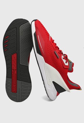 Tenis Lifestyle Rojo-Blanco-Negro Puma Ferrari ION Speed