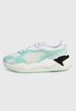 Tenis Lifestyle Blanco-Verde Puma RS-X3 Plas_Tech Wn´s de Puma
