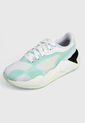 Tenis Lifestyle Blanco-Verde Puma RS-X3 Plas_Tech Wn´s de Puma