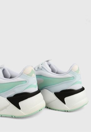 Tenis Lifestyle Blanco-Verde Puma RS-X3 Plas_Tech Wn´s