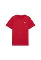 Camisa Deportiva Puma Original Small Logo Rojo Para Hombre de Puma