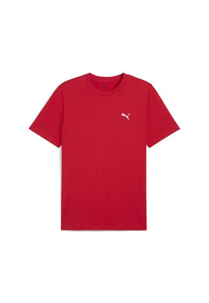 Camisa Deportiva Puma Original Small Logo Rojo Para Hombre