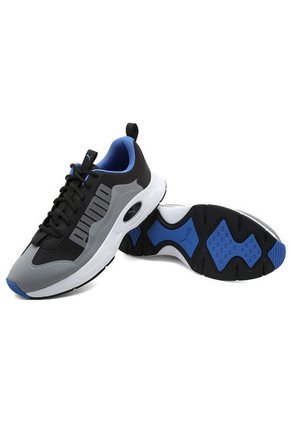 Tenis Lifestyle Gris-Azul-Blanco Puma Nucleus Utility