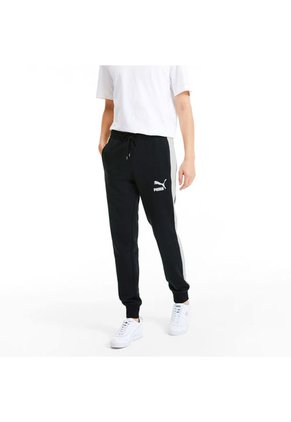 Jogger Negro Puma Iconic T7 Hombre