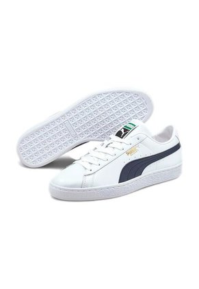 Tenis Marca Puma Basket Classic Xxi Original Blanco Hombre