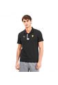 Camiseta Negra Puma Polo Scuderia Ferrari  Hombre de Puma