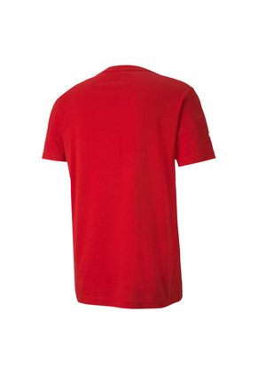 Camiseta Roja Puma Scuderia Ferrari Big Shield Hombre