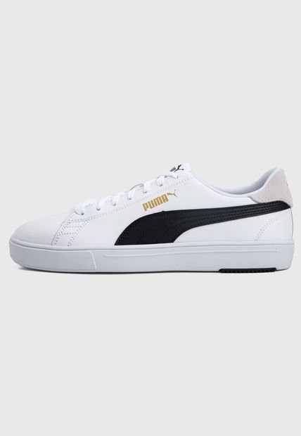 Tenis Lifestyle Blanco-Negro Puma Serve Pro Lite