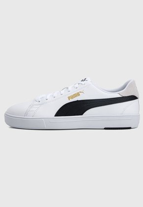 Tenis Lifestyle Blanco-Negro Puma Serve Pro Lite