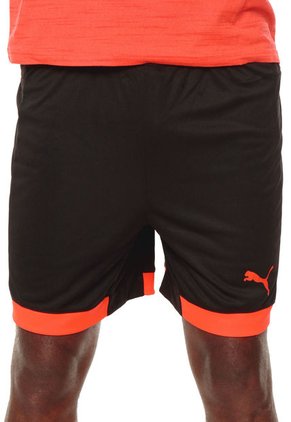 Pantaloneta Negro-Coral Puma Bts Shorts