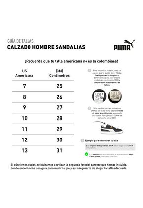 Sandalias Puma Original Softride Slide 2.0 Negro Para Hombre