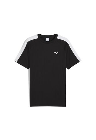 Tshirt Puma Original T7 Manga Corta Logo Negro Para Hombre Puma