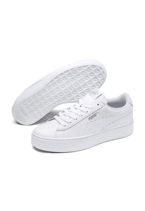 Tenis Puma Para Mujer Puma Vikky Stacked L  Blanco