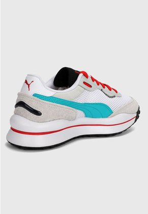 Tenis Lifestyle Blanco-Gris-Multicolor Puma Style Rider Neo Archive