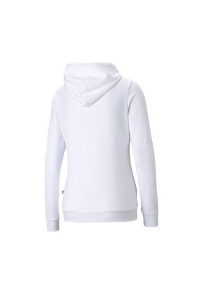 Hoodie Puma Para Mujer Ess Logo Hoodie Tr W Blanco