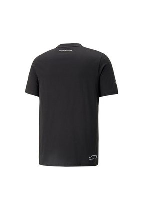 Camiseta Puma Para Hombre Pl Logo Tee Negro
