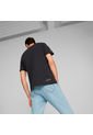 Camiseta Puma Para Hombre Pl Logo Tee Negro de Puma