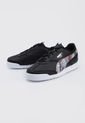 Tenis Lifestyle Negro-Blanco-Rojo Puma BMW MMS Roma Via de Puma