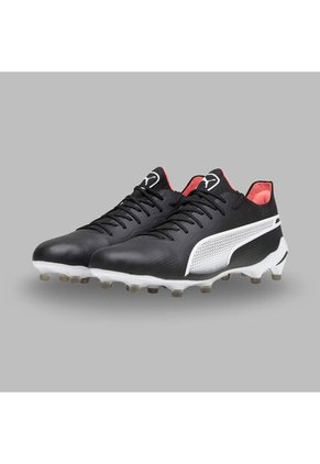 Guayos Puma Hombre King Ultimate FG/AG - Negros/Blanco
