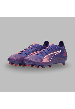 Guayos Puma Hombre  Ultra 5 Pro FG/AG- Morado/Salmon