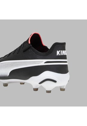 Guayos Puma Hombre King Ultimate FG/AG - Negros/Blanco