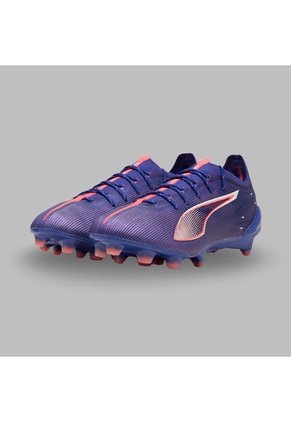 Guayos Puma Hombre De Fútbol Ultra 5 Ultimate FG - Morado/Salmon