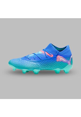 Guayos Puma Mujer Future 7 Ultimate FG/Ag- Azul-verde Puma