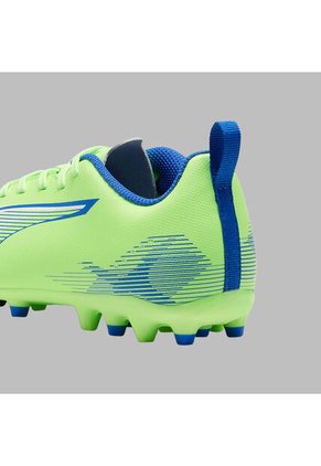Guayos Puma Kids Ultra 5 Play MG Lights Out Verde-Azul