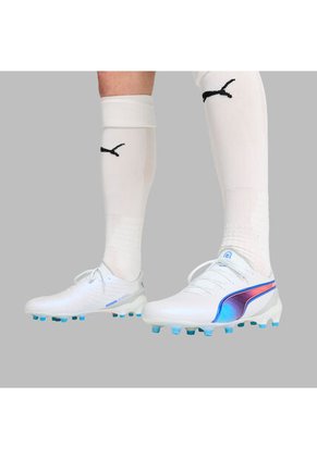 Guayos Puma Hombre King Ultimate FG/AG - Blanco