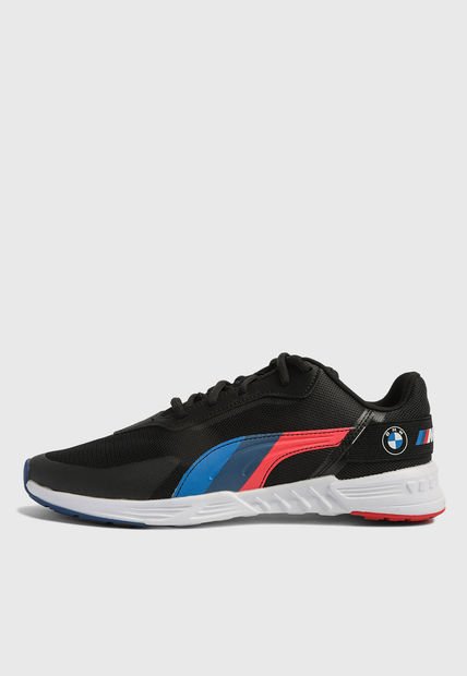 Tenis Lifestyle Negro-Azul-Rojo PUMA BMW Mms Tiburion