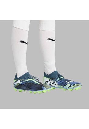 Guayos Puma Hombre Future 7 Match FG/Ag- Negro-azul