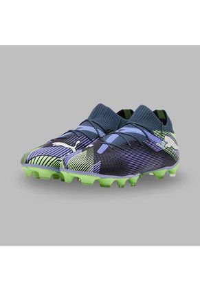 Guayos Puma Mujer Future 7 Play FG/Ag- Negro-Verde