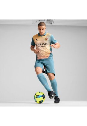 Puma Camiseta Puma Hombre Manchester City 24/25 Cuarta Edición- Rosado-Azul Camiseta