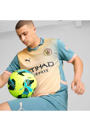 Puma Camiseta Puma Hombre Manchester City 24/25 Cuarta Edición- Rosado-Azul Camiseta