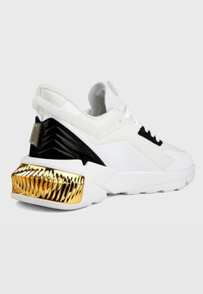 Tenis Lifestyle Blanco-Negro-Dorado Puma Provoke Xt Ftr