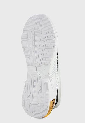 Tenis Lifestyle Blanco-Negro-Dorado Puma Provoke Xt Ftr