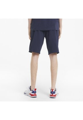 Pantaloneta Deportiva Puma Original Ess Jersey Azul Hombre
