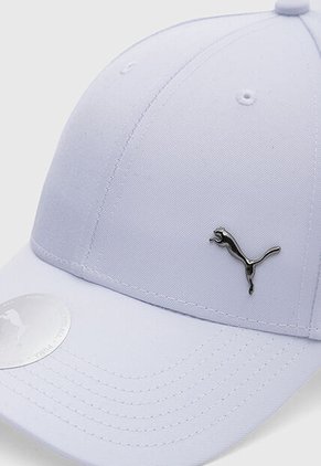 Gorra PUMA Essential Metal Cat  Blanco