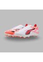 Guayos Puma Hombre Ultra 5 Match FG-Ag Blanco-Rojo de Puma