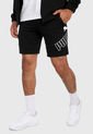 Pantaloneta Negro-Blanco Puma Big Logo 9