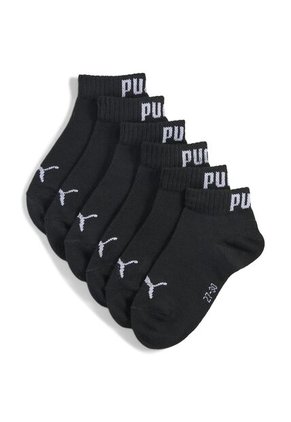 Medias Deportivas Puma Original Plain Quarter 3P Negro Niños