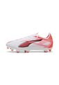 Puma Guayos Puma Hombre Ultra 5 Match Fg-Ag Blanco-Rojo Guayos de Puma