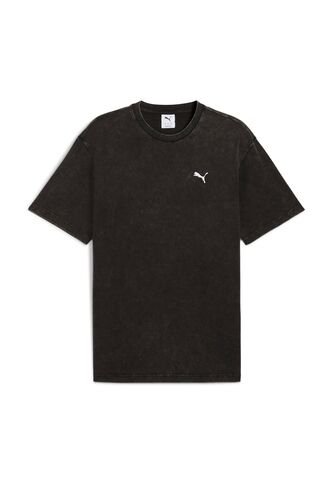 Camisa Deportiva Puma Ess Elevated Relaxed Wash Negro Hombre Puma